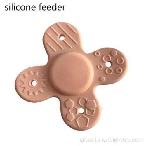 Silicone Slow Feeder Baby Fruit Vegetable Silicone Teether Food Feeder Factory